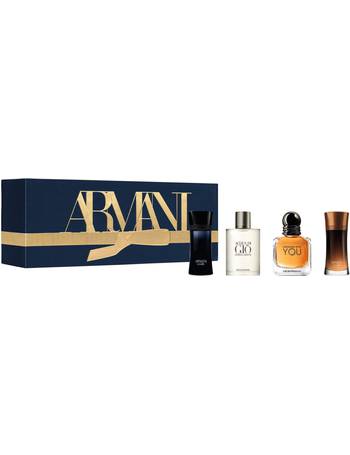 debenhams armani miniatures