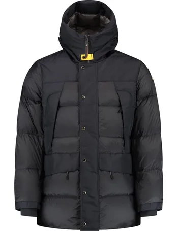 Parajumpers Braylen hooded puffer coat - Black