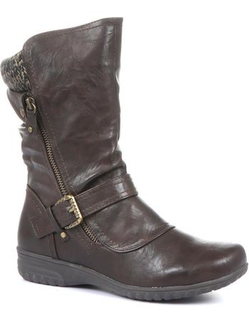 pavers ladies wide fit boots