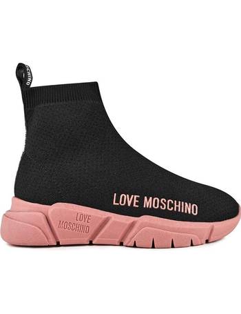 moschino sock boots