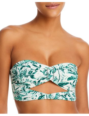 Onia Sarita Printed Bikini Top