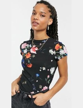 ted baker flower t shirt