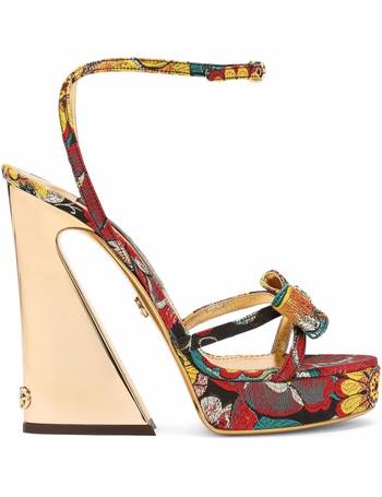 Shop Dolce and Gabbana Flower Sandals for Women up to 55% Off