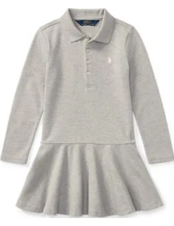 girls long sleeve polo dress