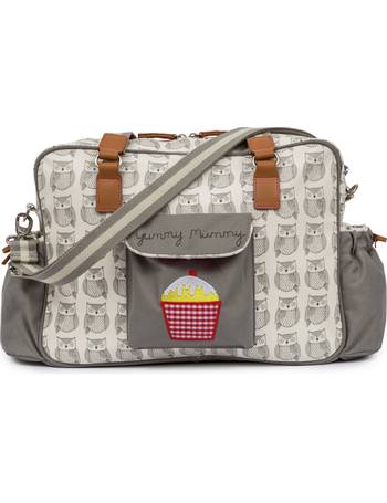 Pink Lining YUMMY MUMMY NAVY APPLES & PEARS CHANGING BAG