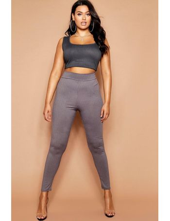 boohoo plus size leggings