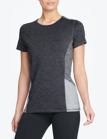 Women Souluxe T-Shirts  Souluxe 2 In 1 Ombre Animal Print Gym Top black •  FitForFelix