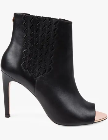 Ted baker sale peep toe boots