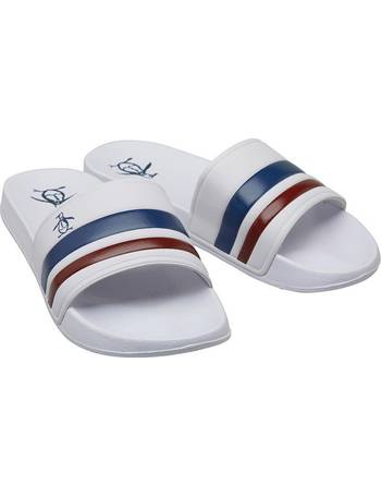 Shop original Penguin Slide Sandals for Men to 75% Off | DealDoodle