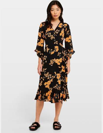 miss selfridge wrap dress