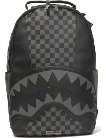 Sprayground Kid melting-check logo-print Backpack - Farfetch