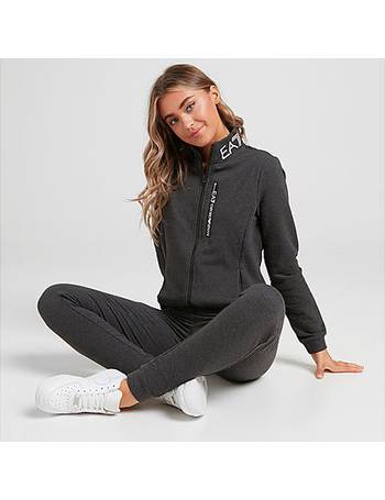 womens grey armani tracksuit