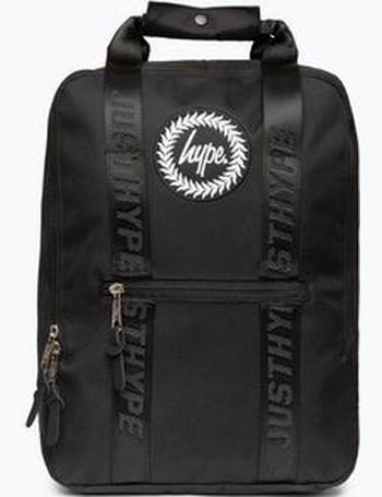 Hype Unisex Black Green Neon Flash Backpack 