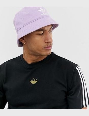 lilac bucket hat adidas