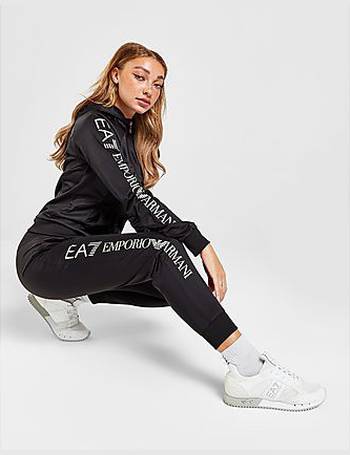 Black armani tracksuit clearance womens