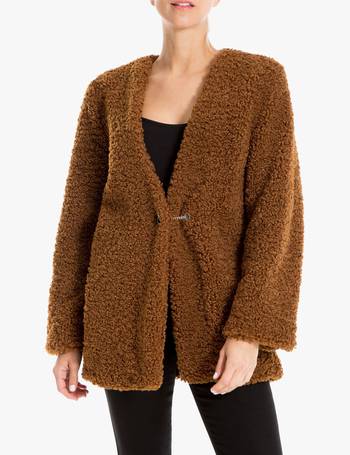 Max studio clearance teddy bear coat