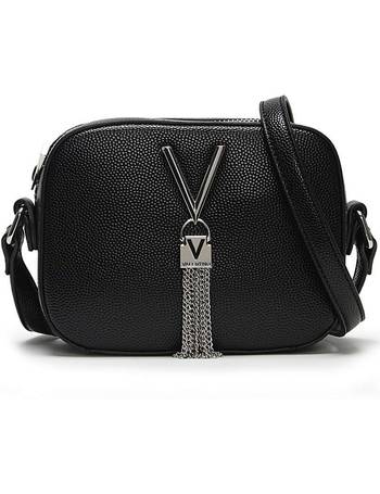 valentino black tassel bag