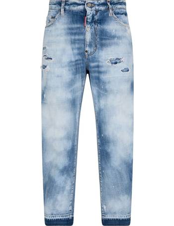 Dsquared2 Paint Splattered Distressed Jeans - Farfetch