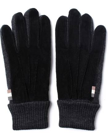 Luke 1977 Tarrant Grey Logo Gloves for Men