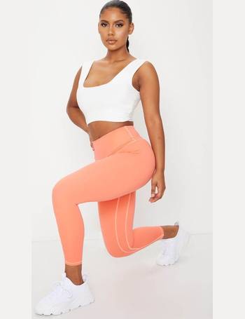 Shop PrettyLittleThing Cropped Gym Leggings up to 75% Off