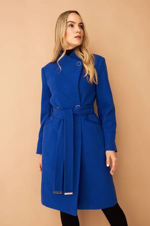 Tesco on sale navy coat