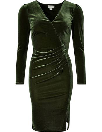 Buy > green velvet dress monsoon > in stock