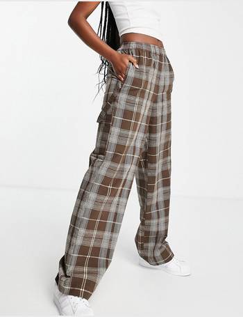 Shop ASOS DESIGN Check Trousers for Women up to 70% Off