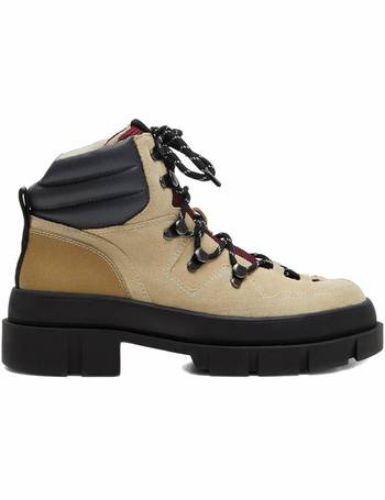 mango leather mountain boots