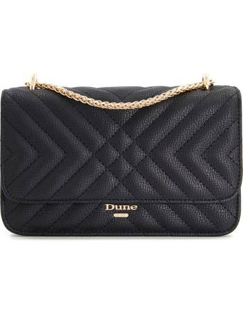 DUNE - Edorchie quilted faux-leather shoulder bag