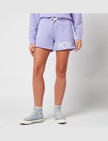 polo sweat shorts women's