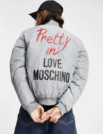 love moschino bomber jacket womens