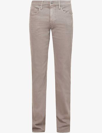 Paige Federal Transcend Slim Straight Fit Pants in Vintage Murky Mist