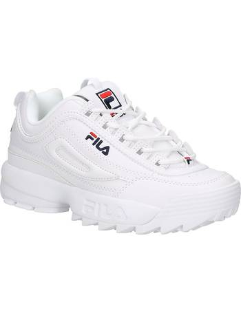 womens fila trainers white