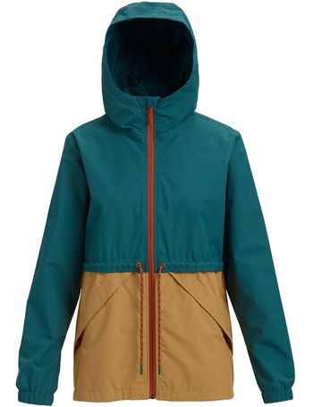 Burton snowboards flare parka hotsell rain jacket in green