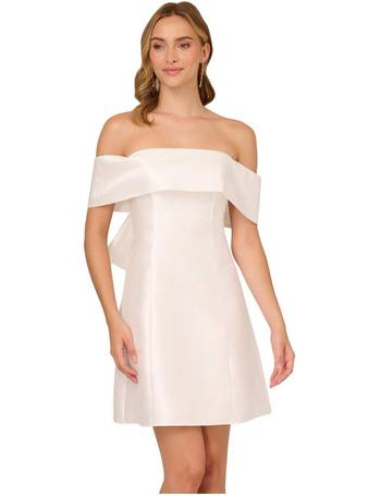 Shop Adrianna Papell White Dresses for Women up to 75 Off