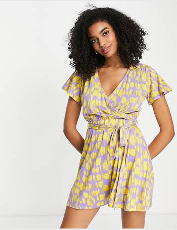 French connection on sale slinky wrap dress