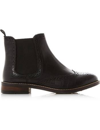 dune brogue boots womens