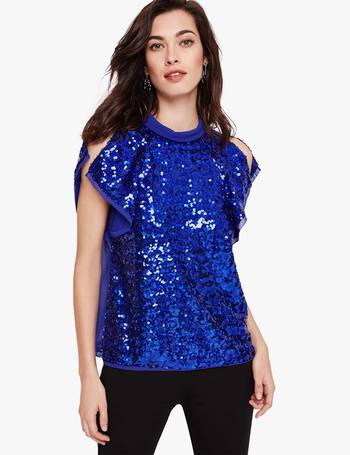 Orlena ombre clearance sequin knitted dress