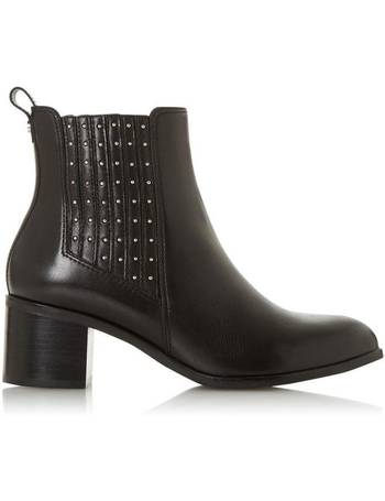 dune studded ankle boots