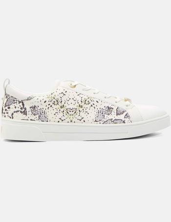 ted baker snake print trainers