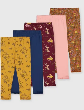 Shop Tu Clothing Girl's Print Leggings up to 70% Off