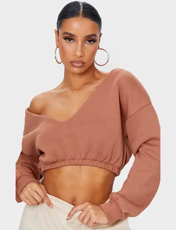 Off the shoulder hotsell jumper pretty little thing