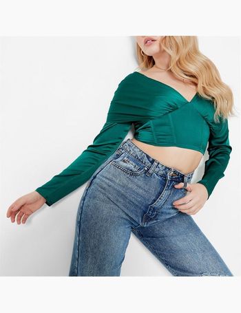 Shop I Saw It First Women's Satin Crop Tops up to 90% Off