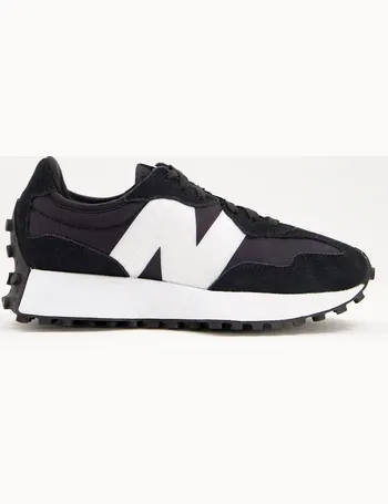 new balance 327 animal trainers in black and zebra