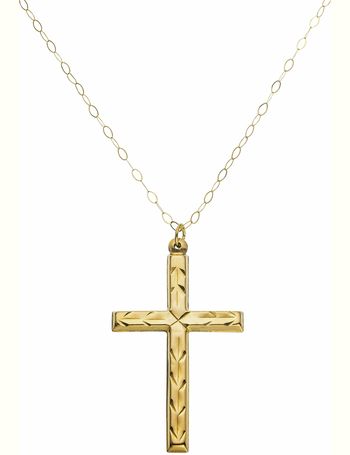 Argos on sale gold crucifix