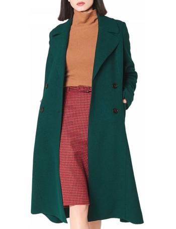 Lk bennett clearance aster green coat