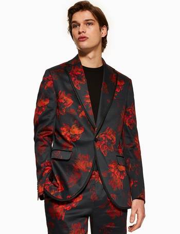 topman red suit