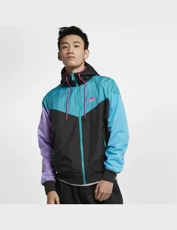 teal nike windbreaker