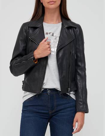 Shop Very Women's Black Leather Jackets up to 50% Off | DealDoodle