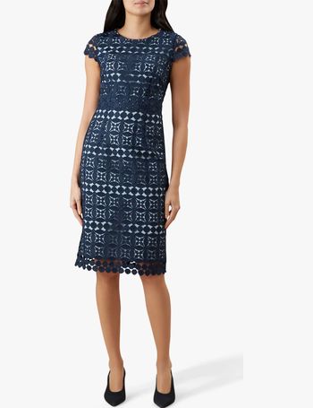hobbs penny floral lace dress